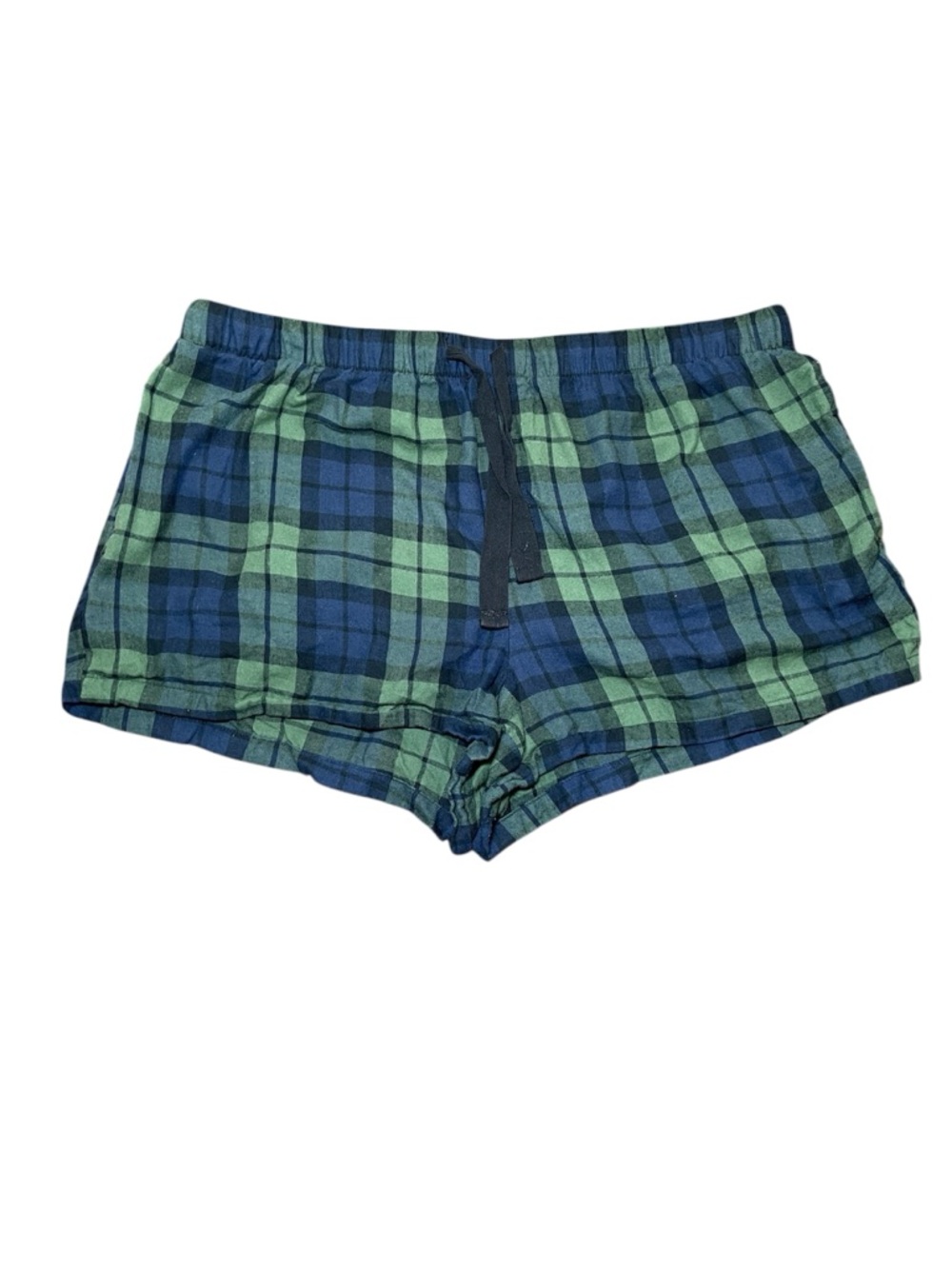 Stars Above Perfectly Cozy Flannel PJ Shorts Loungewear Soft Cotton Size Large